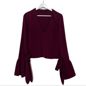 Bell bottom long sleeve shirt